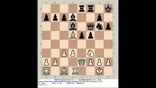 Mishas Swooper 0.6 vs Stockfish 250702 | King's Pawn: Petrov Defense #chess