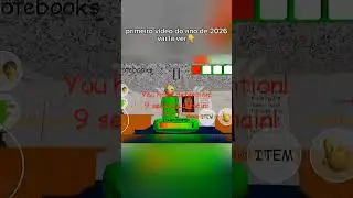 FIRST VIDEO OF THE YEAR: BALDI'S BASICS MULTIPLAYER.