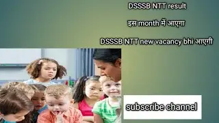 # DSSSB ntt result 