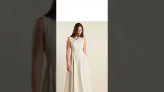 STAYING IN THE CITY WOVEN MIDI DRESS