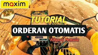 Tutorial Menjalankan Orderan otomatis, Driver Bike || Taxsee driver