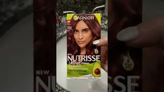 Nutrisse Hair Color|transformation #garnier #haircolor #timeforchange -I don&rsquo;t own rights to music-