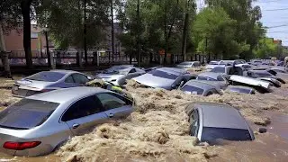 Unprecedented Flooding in Spain! Heavy rains with hail caused flooding in Andalusia and Murcia