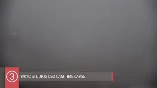 Friday afternoon Cleveland weather time-lapse for January 3, 2020