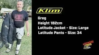 Klim Human Size Chart