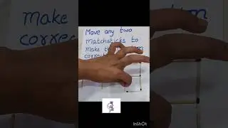 #matchsticktrick #puzzler #shortvideo #math