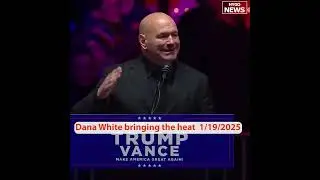 UFC President Dana White spoke at Trump Celebratory Victory Rally, embodies what being an American