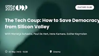 CPDP.ai 2025 - The Tech Coup  How to Save Democracy from Silicon Valley