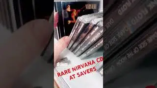 Rare Nirvana CD found At Thrift store #nirvana @nirvana #pinkfloyd #thrifting #thrift