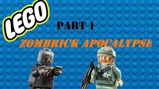 ZombieBrick Apocalypse (Stop Motion) Part.1 (Short Film)