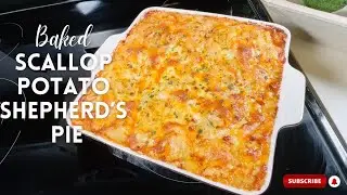 Baked Scallop Potato Shepherd&rsquo;s Pie 🔥