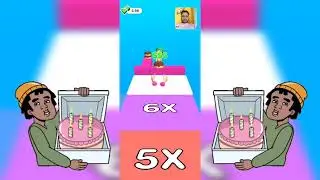 🎂Cake Stack 3D All Levels Gameplay Walkthrough Online Gameplay Level 1 To 5 Call Me Legend Aakash