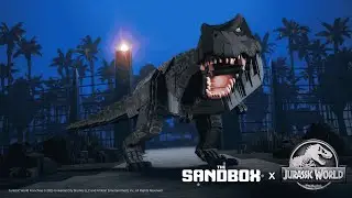 The Sandbox Partners with Jurassic World | The Sandbox