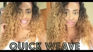 Outre Synthetic Hair Half Wig Quick Weave Batik Peruvian