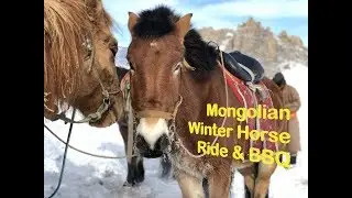 Mongolian Winter Horse Ride & BBQ