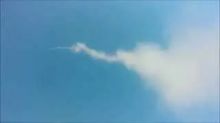 Запуск ракеты (homemade rocket) 12 июля 2015 года