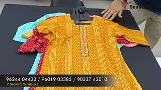 Branded Rayon Kurti, Rayon Kurti Manufacturer, Printed Kurti In Surat, 7season's Kurti Factory