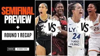 Плей-офф WNBA 2025: обзор первого раунда + превью полуфиналов | Aces против Fever, Lynx против Me...