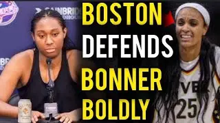 Aliyah Boston BREAKS Silence: A DEFIANT STAND Against HATE After Bonner Booed in Indiana