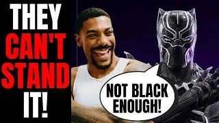 Hypocritical Marvel Fans FREAK OUT Over Black Panther Not Being Black Enough!