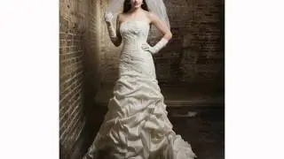 Pickup skirt wedding dresses by Mon Cheri Bridals