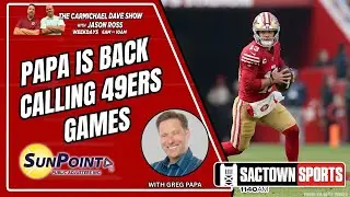 Greg Papa is BACK calling 49ers games! 👏