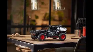 Outdoor test drive: LEGO Technic 42160 Audi RS Q e-tron on the beach