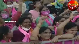 CM KCR Meeting at lb stadium|| GHMC POLLS || Telangana Darbar TV