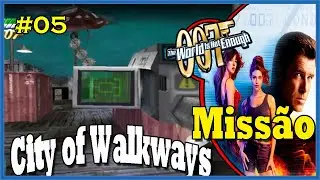 James Bond o Agente 007 Miss&atilde;o City of Walkways | 007 The World is not Enough