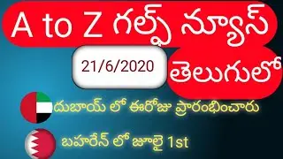 today kuwait local news telugu || gulf latest update news in telugu