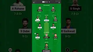 CSK vs PBKS Dream11 Team | Dream11 | IPL 2024 Match - 49 Prediction #cricket #ipl #cskvspbks2024