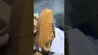 Supreme x Nike Air Force 1 Low Flax Wheat #shoes #sneakers
