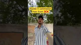 Rapido 0 commission pass scam exposed ❌❌ | #shorts #ytshorts #rapidoscam