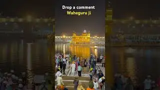 Delhi to Amritsar in 15 seconds Golden temple #shotoniphone #darbarsahib #golden temple #gurpurab