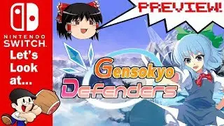 Let's Look at Gensokyo Defenders [Switch Touhou x Tower Defense]