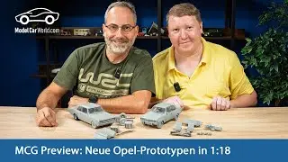 Neue MCG 1:18 Opel Prototypen: Exklusive Vorschau f&uuml;r Modellauto-Sammler!