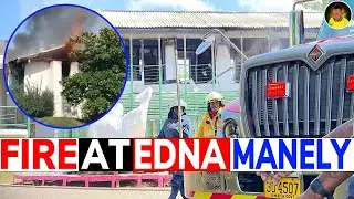 Fire destroys painting department at Edna Manley College