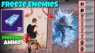 Play With Freezing Ammo & Freeze Enemies 🥶 - No Armor ❌ Duo vs Squad Gameplay | Pubg Metro Royale 