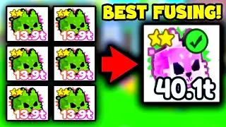 The BEST FUSING Methods! New PIXEL FUSES! |  Pet Simulator X
