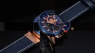 CURREN Watch for Men Top Brand Watches Leather Strap Wristwa