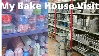 My BAKE HOUSE visit and shoppping.. a little heaven on earth for bakers. #bakehouse #bakewaresinkhi