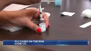 Flu cases on the rise in Dane Co.