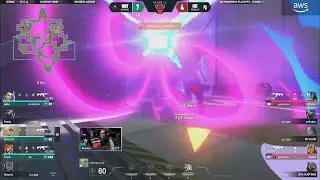 Boostio DETAINS 2 with Gekko's THRASH ULT! 💥 | 100T vs. FUT Esports - VCT Masters Shanghai