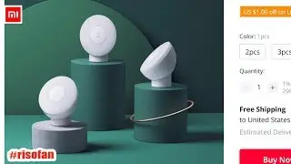 2019 New Xiaomi Mijia Led Induction Night Light.