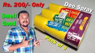 Set Wet Cool, Charm and Mischief Avatar Deodorant Body Spray for Men 450ml Pack of 3 Deo Perfume Men