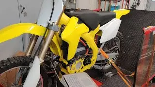 Electric motocross bike dynamometer run - Ready to race with Teemu ep21