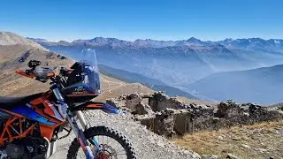 ride-with-me Monte Jafferau loop (POV, 4k, raw) KTM 690R