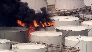 Big Oiltank fire. Feedhunter Rini: Reuters TV News noevent 20190317 192426 #1