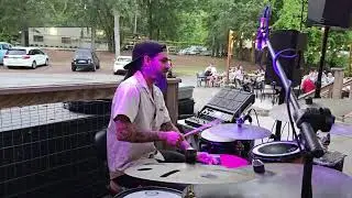 Rain. Nate Douglas on drums. (He's awesome)