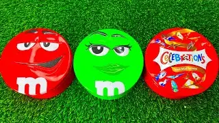 Relaxing M&M&rsquo;s Candy ASMR 🍬 Colorful Tapping, Shaking & Rolling Sounds